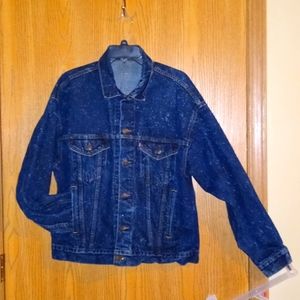 Blue "LEVI'S" jean jacket. @**SEE PICS AVAILABLE**